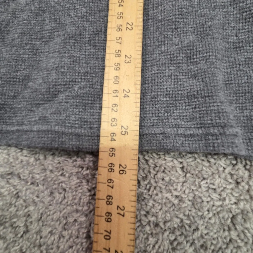 Polo Ralph Lauren Waffle Knit Thermal Shirt M Gray Long‎ Sleeve Crewneck Sweater